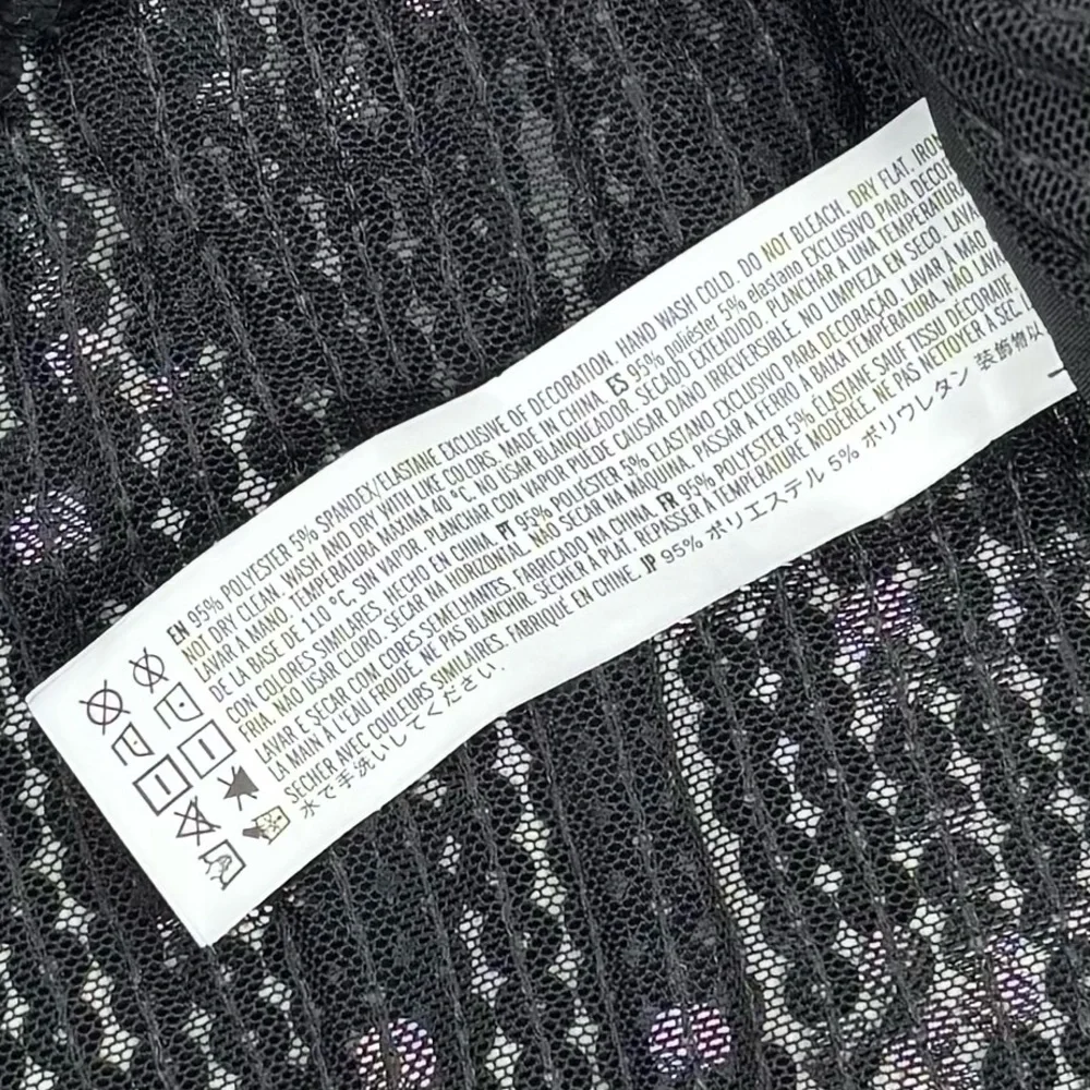 Forever 21 Elegant Black Sequin Men's Shirt - Picture 8 of 8